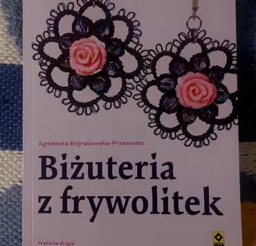 Biżuteria z frywolitek Agnieszka Bojrakowskia Przeniosło