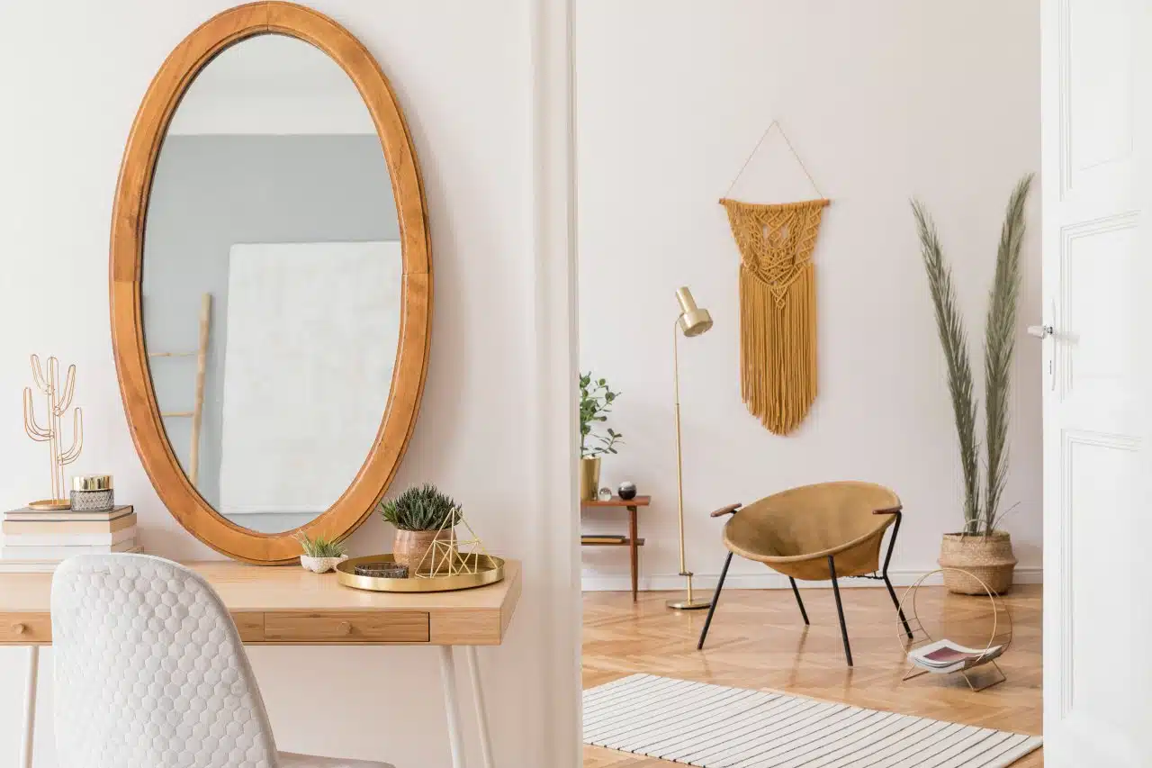 Jak wybrać idealne lustro do wnętrz w stylu boho?