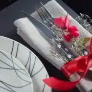 kolacja zastawa nakrycie